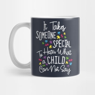 Autism Teacher Mom Mug